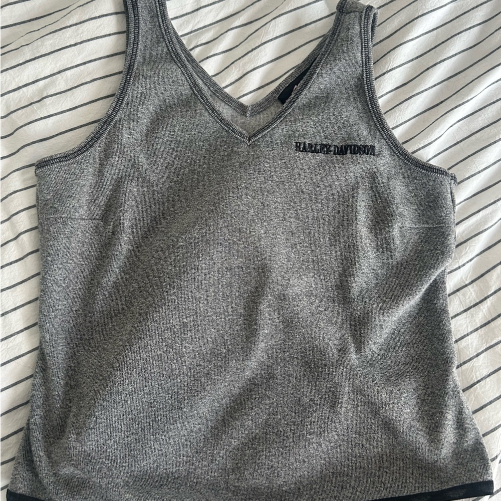 VINTAGE HARLEY DAVIDSON TANK